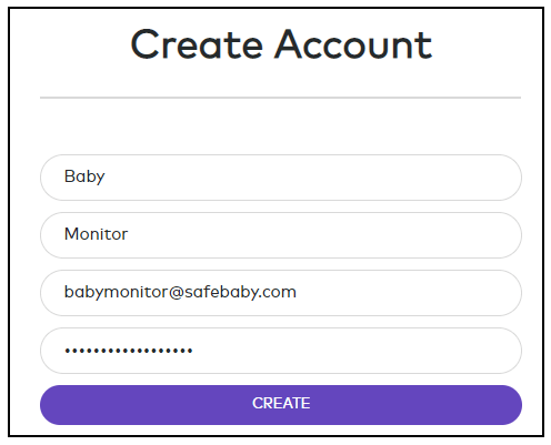 create account