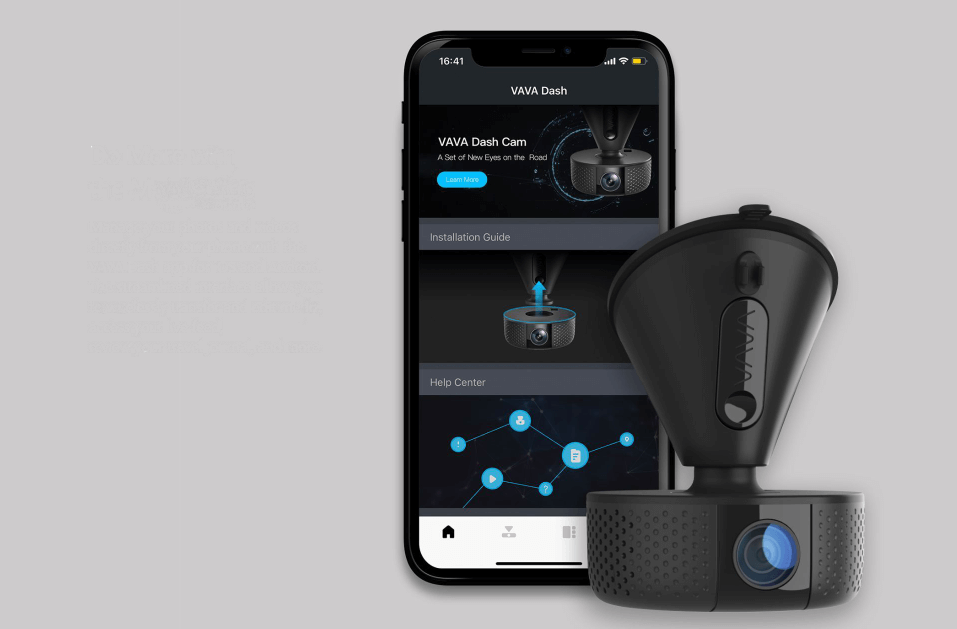 vava dash cam app