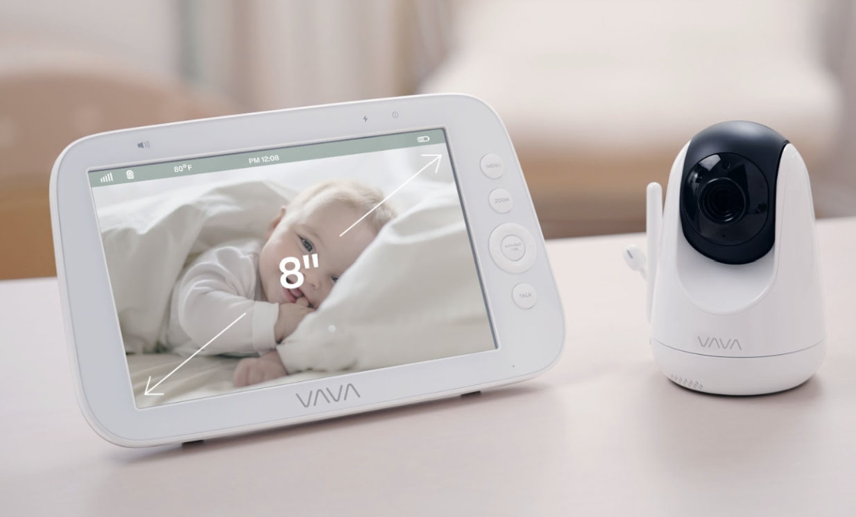 Introducing the VAVA 8” 1080P Baby Monitor Redefining Baby Monitoring VAVA Blog